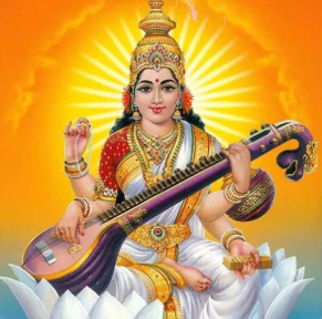 Saraswati Mata Image